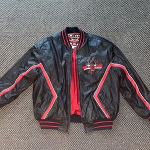 Vintage Chicago Bulls Leather Jacket